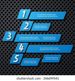 modern infographic, realistic design elements