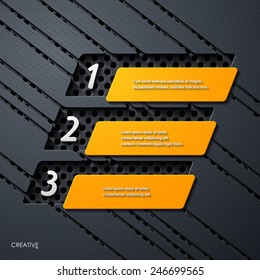 modern infographic, realistic design elements