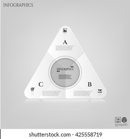 Modern infographic, set, group, collection of labels, banners with simple icons, isolated on gray background, for infographics, presentations, documents