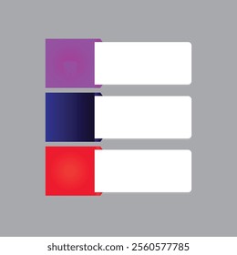 Modern Infographic Table Vector Art