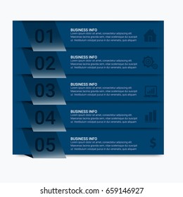 Modern Infographic Target Marketing Concept