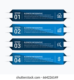 Modern Infographic Target Marketing Concept