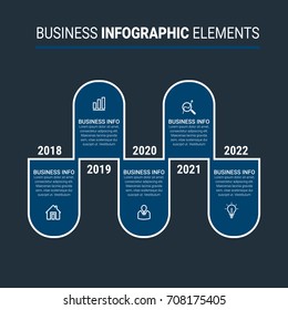 Modern Infographic Target Marketing Concept