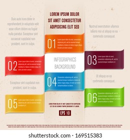 Modern infographic template