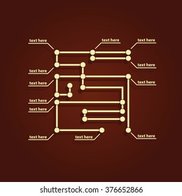 Modern infographic template.
