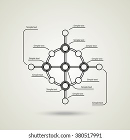 Modern infographic template.