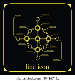 Modern infographic template.