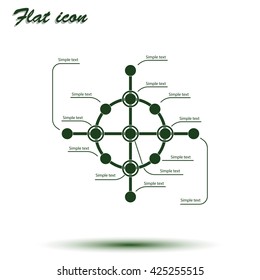 Modern infographic template.