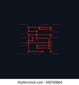 Modern infographic template.