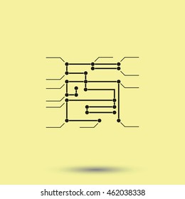Modern infographic template.