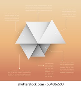Modern infographic template