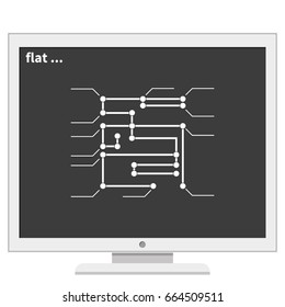 Modern infographic template.
