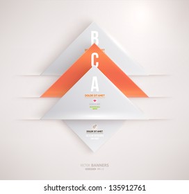 Modern infographic template for business design. Can be used for infographic posters, banners, cards, paper designs, website layouts and web designs, diagrams and presentations. eps10 vector.