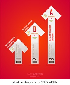 Modern infographic template for business design. Can be used for infographic posters, banners, cards, paper designs, website layouts and web designs, diagrams and presentations. eps10 vector.