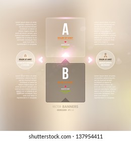 Modern infographic template for business design. Can be used for infographic posters, banners, cards, paper designs, website layouts and web designs, diagrams and presentations. eps10 vector.