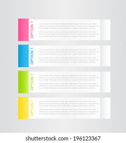 Modern infographic template. Can be used for banners, website templates and designs, infographic posters, brochures, ads, presentations, business, education designs.