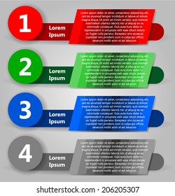 Modern infographic template. Can be used for banners, website templates and designs, infographic posters, brochures, ads, presentations, business, education designs. 
