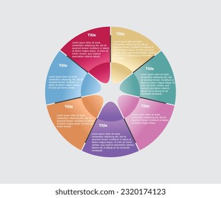 Moderne Infografik-Template-Design-Vektorgrafik für Webdesign, UI-Apps, Business-Präsentation, Workflow-Layout, Diagramm, Geschäftsbericht.