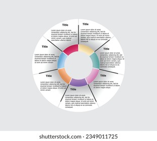 Modern infographic template design vector for web design, UI apps, business presentation, workflow layout, diagram, annual report.