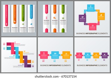 Modern Infographic Template set