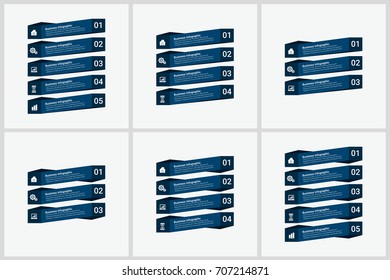 Modern Infographic Templates Set