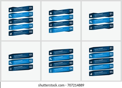 Modern Infographic Templates Set