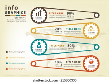 Modern infographic Vector