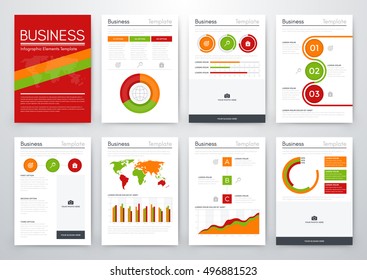 Modern infographic vector concept