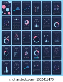 Modern infographic vector concept. Business graphics brochures. Used for workflow layout, diagram, number options, step up options, web template, infographics, websites, brochures, flyers and prints.