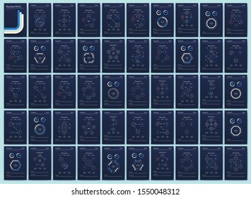 Modern infographic vector concept. Business graphics brochures. Used for workflow layout, diagram, number options, step up options, web template, infographics, websites, brochures, flyers and prints.