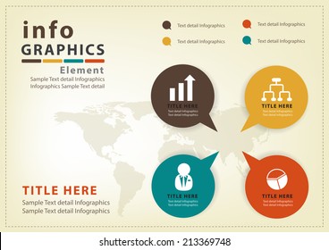 Modern infographic  Vector Design