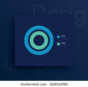 Modern infographic vector elements for business brochures. Use in website, corporate brochure, advertising and marketing. Pie charts, line graphs, bar graphs and timelines.