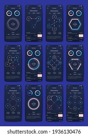 Modern infographic vector elements for business brochures. Use in website, corporate brochure, advertising and marketing. Pie charts, line graphs, bar graphs and timelines.