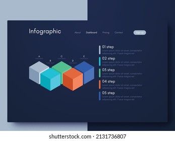 Modern infographic vector elements for business brochures. Use in website, corporate brochure, advertising and marketing. Pie charts, line graphs, bar graphs and timelines.