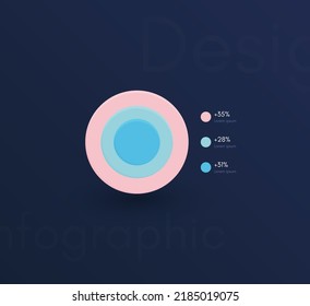 Modern infographic vector elements for business brochures. Use in website, corporate brochure, advertising and marketing. Pie charts, line graphs, bar graphs and timelines.
