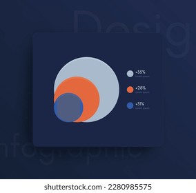 Modern infographic vector elements for business brochures. Use in website, corporate brochure, advertising and marketing. Pie charts, line graphs, bar graphs and timelines.