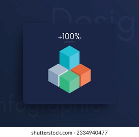 Modern infographic vector elements for business brochures. Use in website, corporate brochure, advertising and marketing. Pie charts, line graphs, bar graphs and timelines.