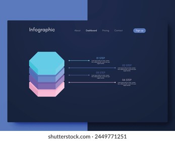 Modern infographic vector elements for business brochures. Use in website, corporate brochure, advertising and marketing. Pie charts, line graphs, bar graphs and timelines.