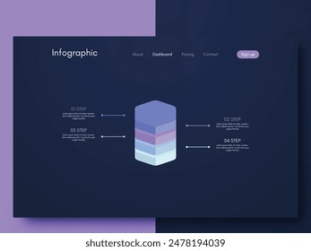 Modern infographic vector elements for business brochures. Use in website, corporate brochure, advertising and marketing. Pie charts, line graphs, bar graphs and timelines.