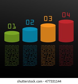 Modern infographic. Vector illustration