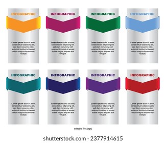 Moderne Infografik für Ihre Noten
