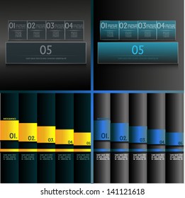 Modern infographics banner