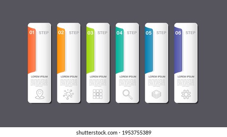 Modern infographics business design with 8 option concepts, parts, steps or processes can be used for workflow layout, diagram, number options, web design. infographic element.