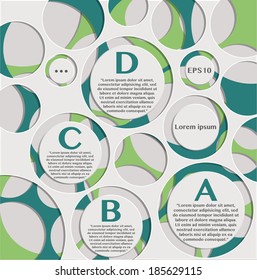 Modern infographics design