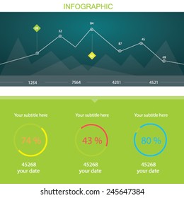 Modern Infographics design 