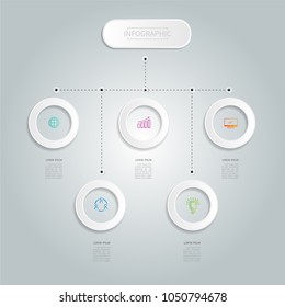 Modern Infographics design vector and graphic icon.