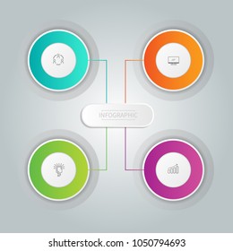 Modern Infographics design vector and graphic icon.