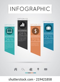 Modern Infographics  Easy to Edit , adjust color and size. 