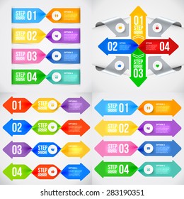 Modern infographics element number template. Vector illustration. can be used for workflow layout, diagram, business step options, banner, web design