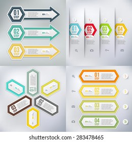 Modern infographics element number template. Vector illustration. can be used for workflow layout, diagram, business step options, banner, web design